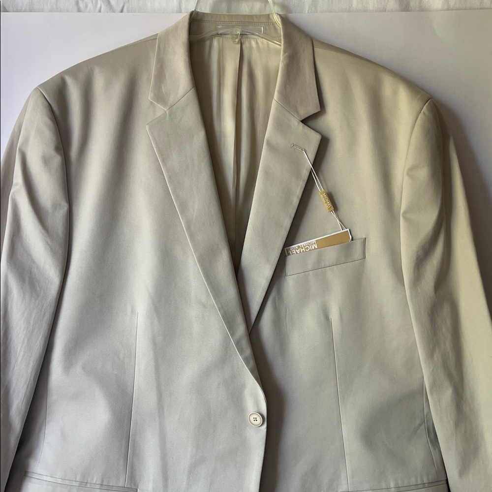 Michael Kors Elegant Stone Garment 48 L New with stain